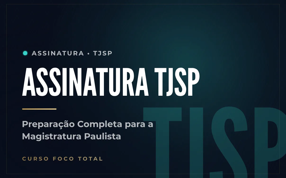Assinatura TJSP · Magistratura